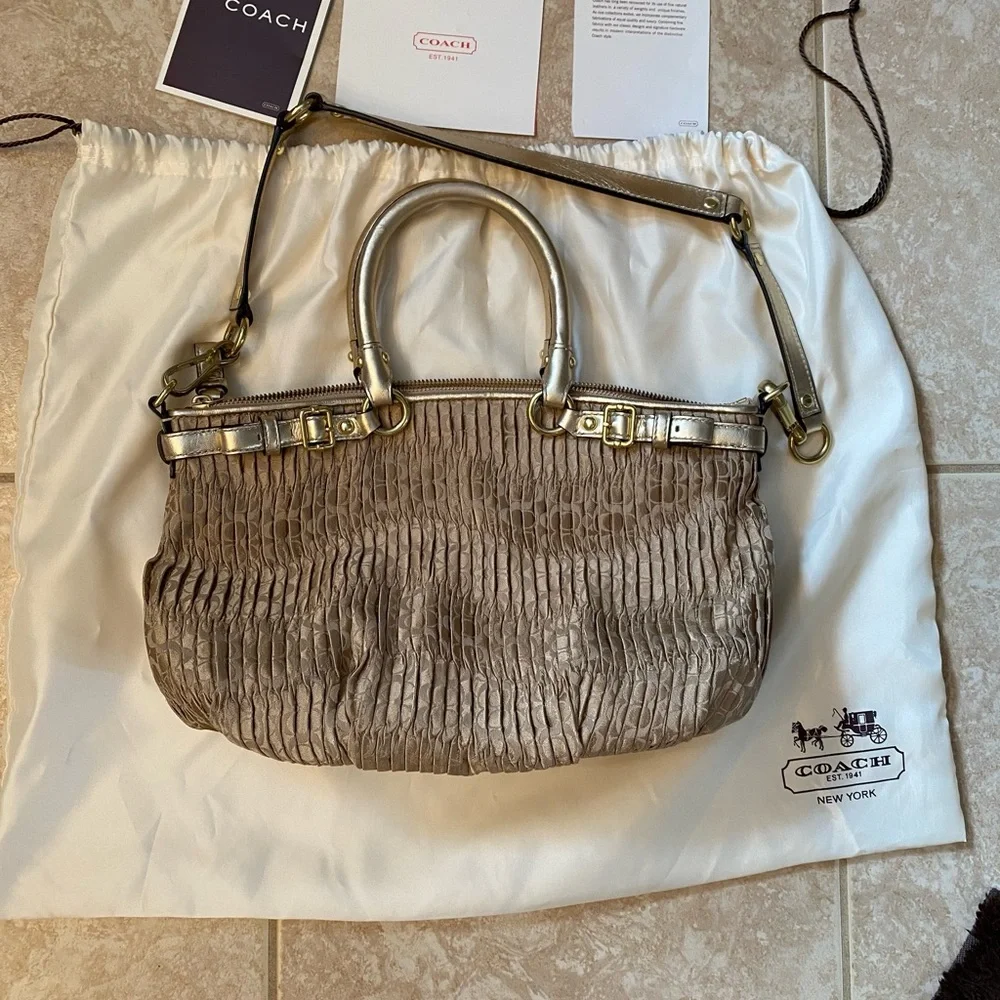 NWOT COACH SATCHEL HANDBAG - Picture 3 of 10